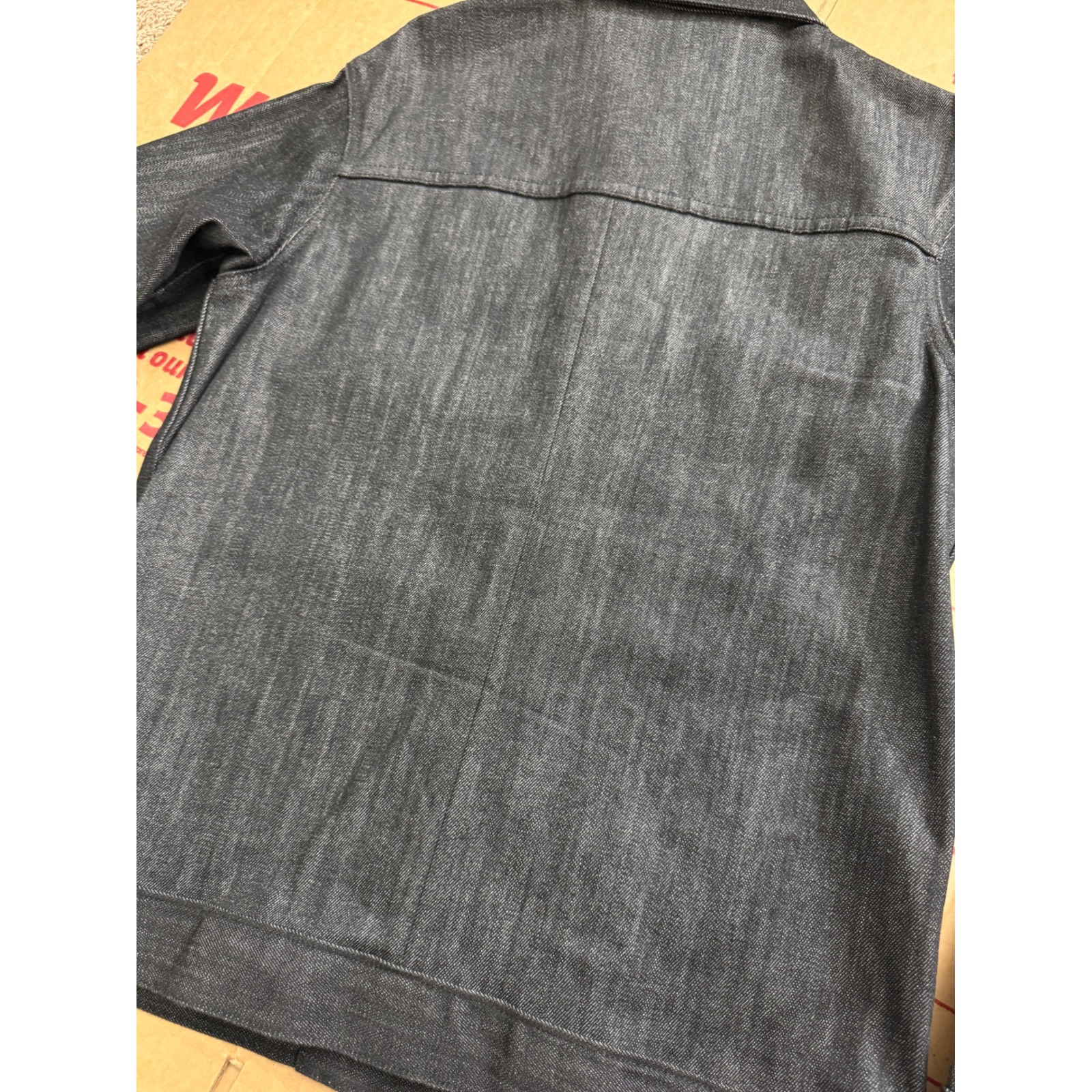 Railcar Fine Goods Deuce Jacket Mens M Indigo Raw Denim Chore Coat Made In Usa — image 8 of 8